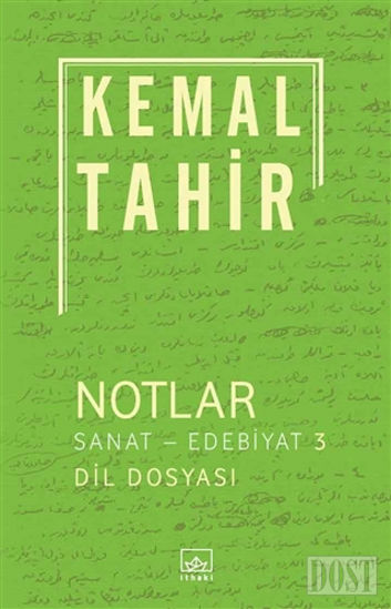 Notlar / Sanat-Edebiyat 3